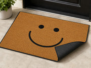 Suupia Smiley Face doormat, styled product view 3