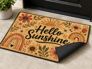 Suupia Hello Sunshine Doormat, styled view 3
