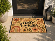 Suupia Hello Sunshine Doormat, styled view 7