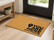 Suupia You Are Here The Dog Approves Doormat, styled view 4