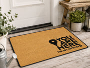 Suupia You Are Here The Dog Approves Doormat, styled view 6