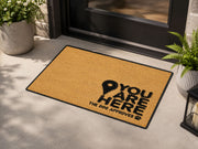 Suupia You Are Here The Dog Approves Doormat, styled view 9