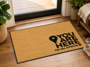 Suupia You Are Here The Dog Approves Doormat, styled view 10