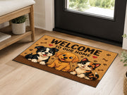 Suupia Welcome Home Puppy and Kitten Doormat, styled view 4