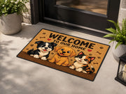 Suupia Welcome Home Puppy and Kitten Doormat, styled view 9