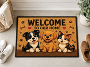 Suupia Welcome to Our Home Doormat, styled view 5