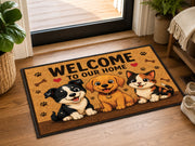 Suupia Welcome to Our Home Doormat, styled view 10
