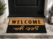 Suupia Welcome See Ya doormat, styled product view 1