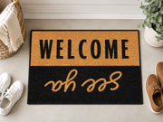 Suupia Welcome See Ya doormat, styled product view 5