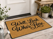 Suupia Well Look Who's Here Doormat, styled view 6