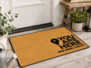 Suupia You Are Here Now Bring Snacks Doormat, styled view 6