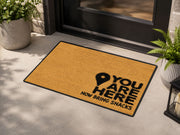 Suupia You Are Here Now Bring Snacks Doormat, styled view 9